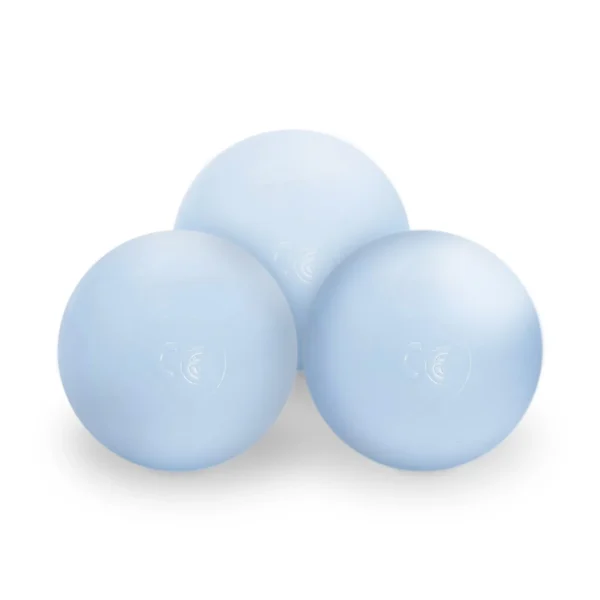 MISIOO-Boule de piscine sèche, 6 cm, bleu clair, 50 pièces